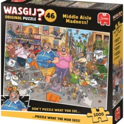 Wasgij Original 46 - Frénésie d'achat dans l'allée centrale ! (1000 pieces)