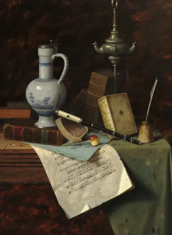 William Michael Harnett : Mes Trésors, 1888