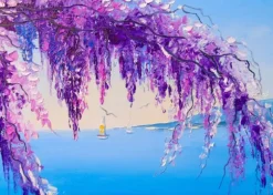 Wisteria by the Sea