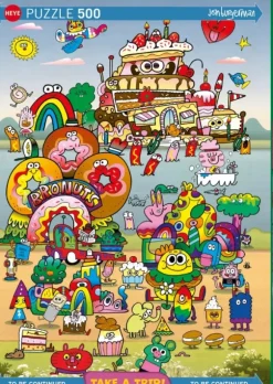 With Jon Burgerman