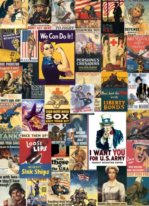 World War I & II Vintage Posters